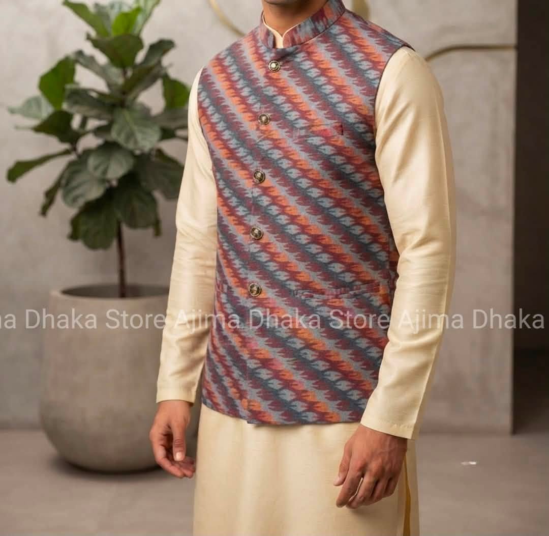 Dhaka Waist Coat