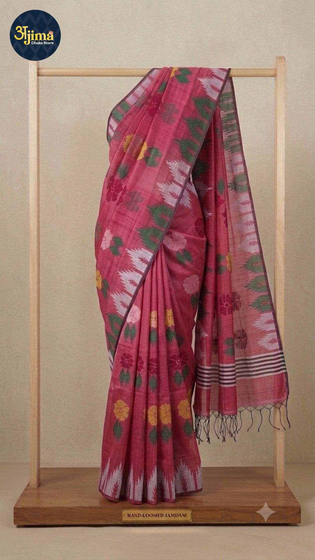 Sari Cotton Mix Pink